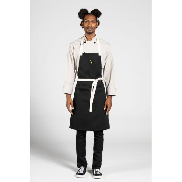 Avalanche Bib Black W/Natural Web, Uncommon Threads, Mfr#: 3127-01W4